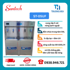 MÁY LỌC NƯỚC NÓNG LẠNH 5 VÒI SUNTECH ST-05UF