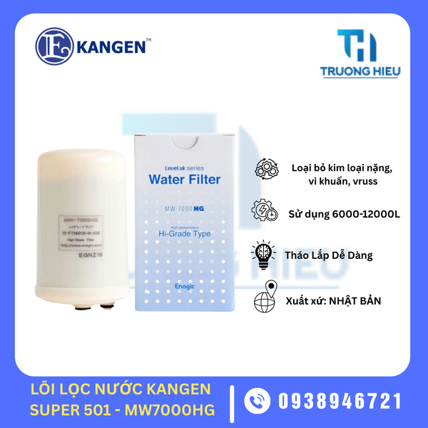 LÕI LỌC NƯỚC ION KIỀM KANGEN SUPER 501