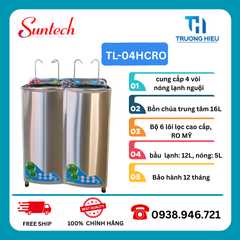 MÁY LỌC NƯỚC NÓNG LẠNH 4 VÒI SUNTECH TL-04HCRO