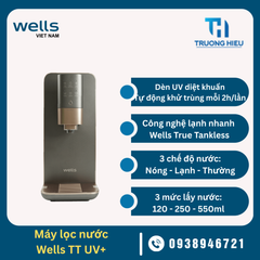 Máy Lọc Nước NÓNG LẠNH Wells TT UV+