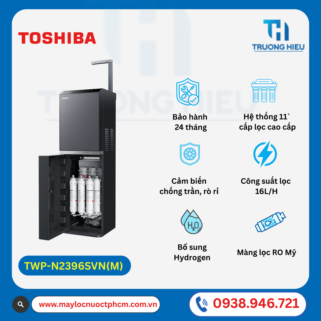 Máy Lọc Nước RO Toshiba Pure TWP-N2396SVN