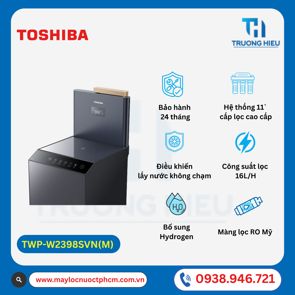 Máy Lọc Nước Toshiba Originpure™ TWP-W2398SVN(M)