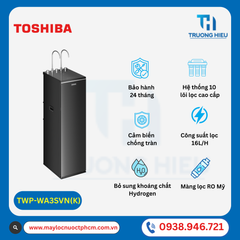 Máy Lọc Nước Nóng Lạnh Hydrogen Toshiba TWP-WA3SVN(K)