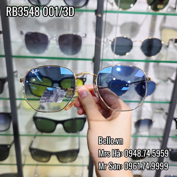  Kính Mát Ray-Ban RB3548 0013F chính hãng GIÁ TỐT LIÊN HỆ 0948.74.5959 (Mrs.Hà) | RB3548 001/3F 