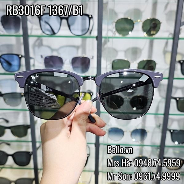  Kính Mát Ray-Ban RB3016F 1367B1 chính hãng GIÁ TỐT LIÊN HỆ 0948.74.5959 (Mrs.Hà) | RB3016F 1367/B1 