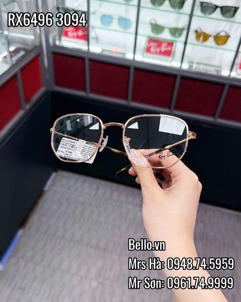  Gọng Kính Ray-ban RX6496 3094 chính hãng GIÁ TỐT LIÊN HỆ 0948.74.5959 (Mrs.Hà) 