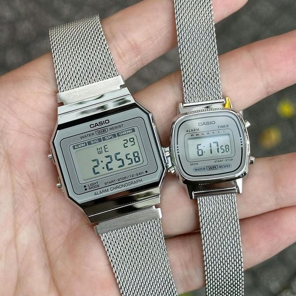  Casio LA670WEM-7DF - Uy tín từ 2009, Tem vàng chống giả, Bảo hành 1 năm, Pin miễn phí trọn đời 