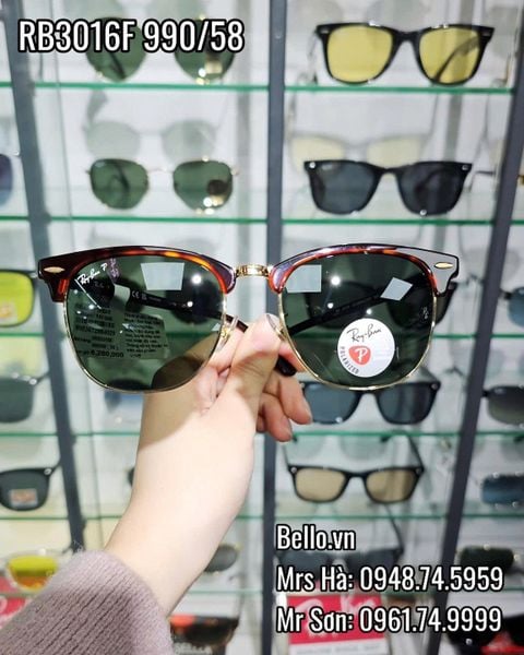  Kính Mát Ray-Ban RB3016F 99058 chính hãng GIÁ TỐT LIÊN HỆ 0948.74.5959 (Mrs.Hà) | RB3016F 990/58 