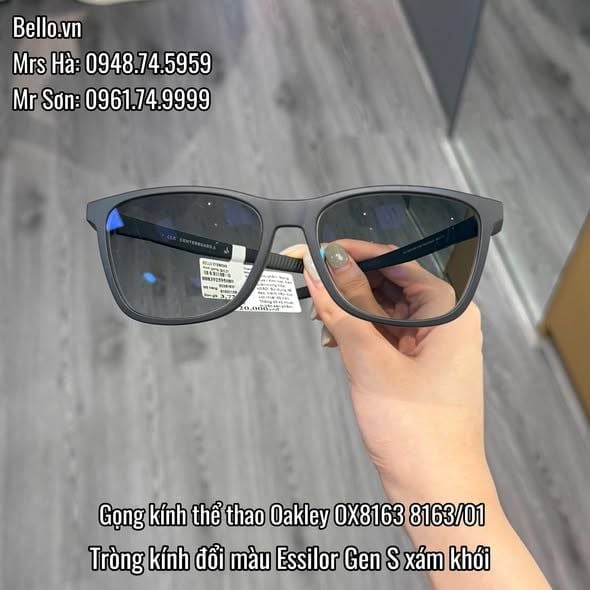  Tròng Kính Đổi Màu Essilor Transitions Gen S Xám Khói Grey 