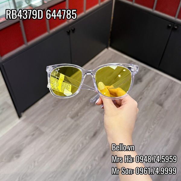  Kính Mát Ray-Ban RB4379D 644785 chính hãng GIÁ TỐT LIÊN HỆ 0948.74.5959 (Mrs.Hà) | RB4379D 6447/85 