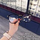  Gọng Kính Ray-ban RX4451V 2000 chính hãng GIÁ TỐT LIÊN HỆ 0948.74.5959 (Mrs.Hà) 