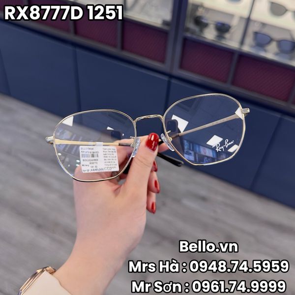  Gọng Kính Ray-ban RX8777D 1251 chính hãng GIÁ TỐT LIÊN HỆ 0948.74.5959 (Mrs.Hà) 