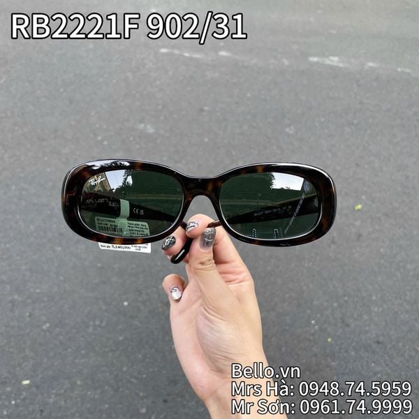  Kính Mát Ray-ban RB2221F 90231 chính hãng GIÁ TỐT LIÊN HỆ 0948.74.5959 (Mrs.Hà) | RB2221F 902/31 
