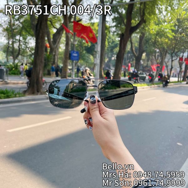  Kính Mát Ray-ban RB3751CH 002K8 chính hãng GIÁ TỐT LIÊN HỆ 0948.74.5959 (Mrs.Hà) | RB3751CH 002/K8 