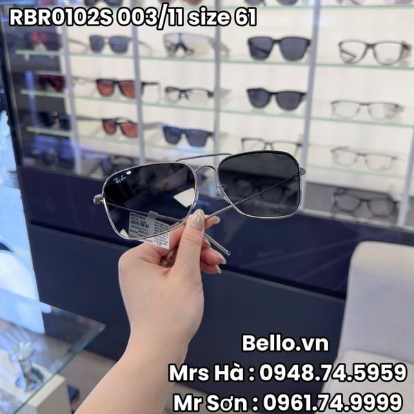  Kính Mát Ray-ban RBR0102S 00311 chính hãng GIÁ TỐT LIÊN HỆ 0948.74.5959 (Mrs.Hà) | RBR0102S 003/11 