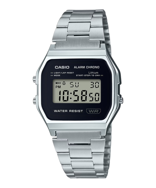  Casio A158WEA-1 - Uy tín từ 2009, Tem vàng chống giả, Bảo hành 1 năm, Pin miễn phí trọn đời 