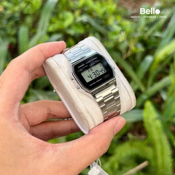  Casio A158WEA-1 - Uy tín từ 2009, Tem vàng chống giả, Bảo hành 1 năm, Pin miễn phí trọn đời 