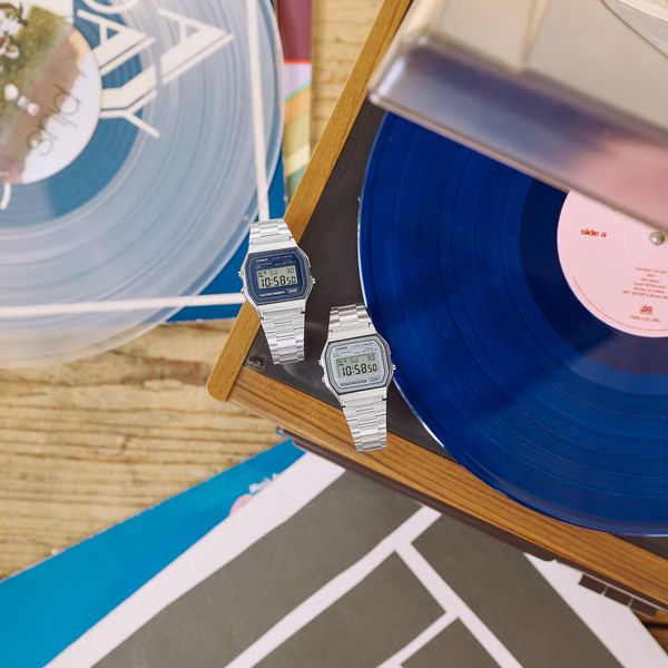  Casio A158WEA-2 - Uy tín từ 2009, Tem vàng chống giả, Bảo hành 1 năm, Pin miễn phí trọn đời 