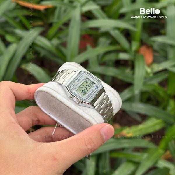  Casio A158WEA-7 - Uy tín từ 2009, Tem vàng chống giả, Bảo hành 1 năm, Pin miễn phí trọn đời 