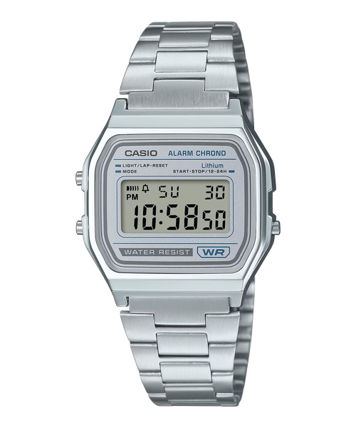  Casio A158WEA-7 - Uy tín từ 2009, Tem vàng chống giả, Bảo hành 1 năm, Pin miễn phí trọn đời 