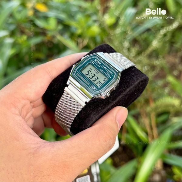  Casio A158WEM-3 - Uy tín từ 2009, Tem vàng chống giả, Bảo hành 1 năm, Pin miễn phí trọn đời 