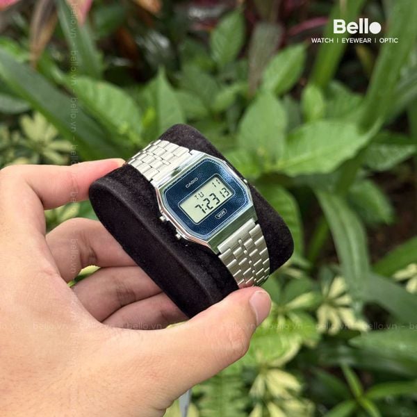  Casio A159WEVJ-2 - Uy tín từ 2009, Tem vàng chống giả, Bảo hành 1 năm, Pin miễn phí trọn đời 