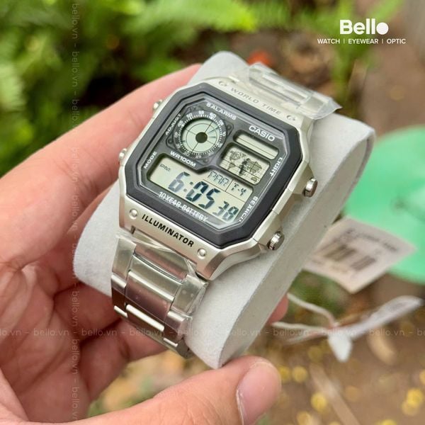  Casio AE-1200WHD-1AVDF - Uy tín từ 2009, Tem vàng chống giả, Bảo hành 1 năm, Pin miễn phí trọn đời 