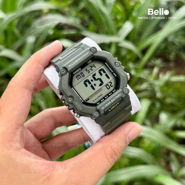  Casio AE-1600HX-3AV - Uy tín từ 2009, Tem vàng chống giả, Bảo hành 1 năm, Pin miễn phí trọn đời 