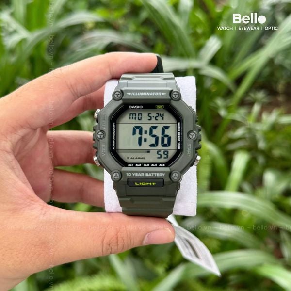  Casio AE-1600HX-3AV - Uy tín từ 2009, Tem vàng chống giả, Bảo hành 1 năm, Pin miễn phí trọn đời 
