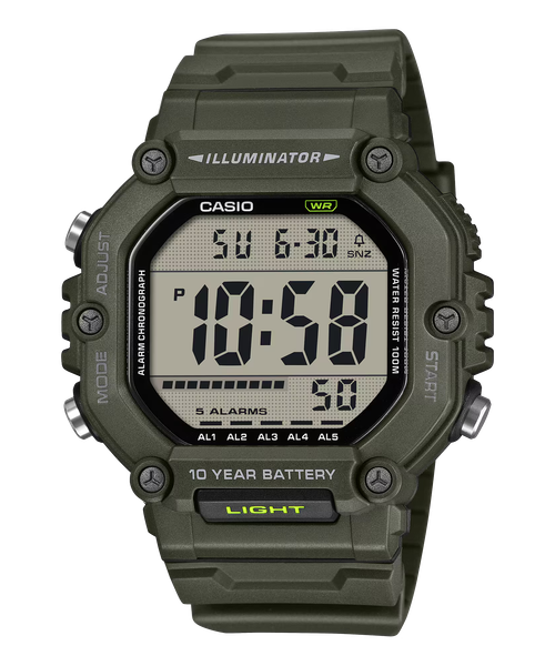  Casio AE-1600HX-3AV - Uy tín từ 2009, Tem vàng chống giả, Bảo hành 1 năm, Pin miễn phí trọn đời 