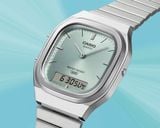  Casio AQ-240E-2A - Uy tín từ 2009, Tem vàng chống giả, Bảo hành 1 năm, Pin miễn phí trọn đời 