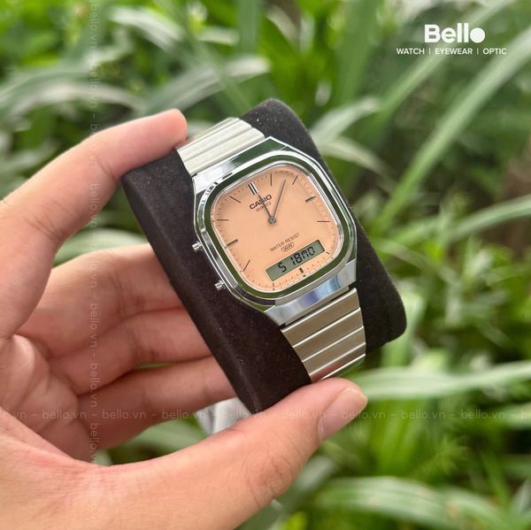  Casio AQ-240E-4A - Uy tín từ 2009, Tem vàng chống giả, Bảo hành 1 năm, Pin miễn phí trọn đời 