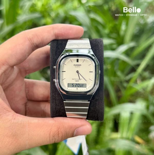  Casio AQ-240E-7A2 - Uy tín từ 2009, Tem vàng chống giả, Bảo hành 1 năm, Pin miễn phí trọn đời 