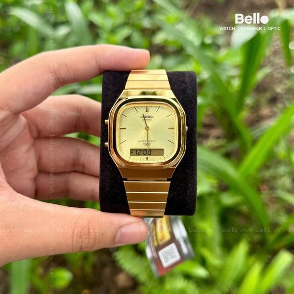  Casio AQ-240EG-9A - Uy tín từ 2009, Tem vàng chống giả, Bảo hành 1 năm, Pin miễn phí trọn đời 
