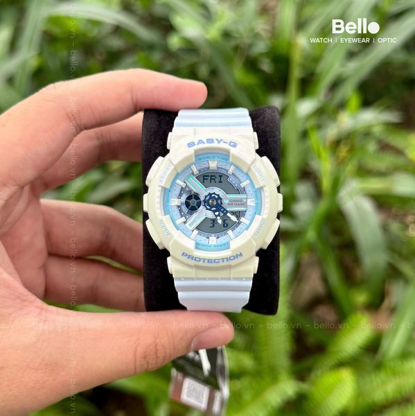  Casio Baby-G BA-110PD-2A - Uy tín từ 2009, Tem vàng chống giả, Bảo hành 5 năm, Pin miễn phí trọn đời 