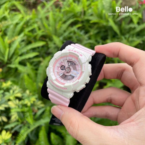  Casio Baby-G BA-110PD-4A - Uy tín từ 2009, Tem vàng chống giả, Bảo hành 5 năm, Pin miễn phí trọn đời 