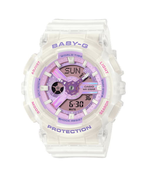 Casio Baby-G BA-110PS-7A - Uy tín từ 2009, Tem vàng chống giả, Bảo hành 5 năm, Pin miễn phí trọn đời 