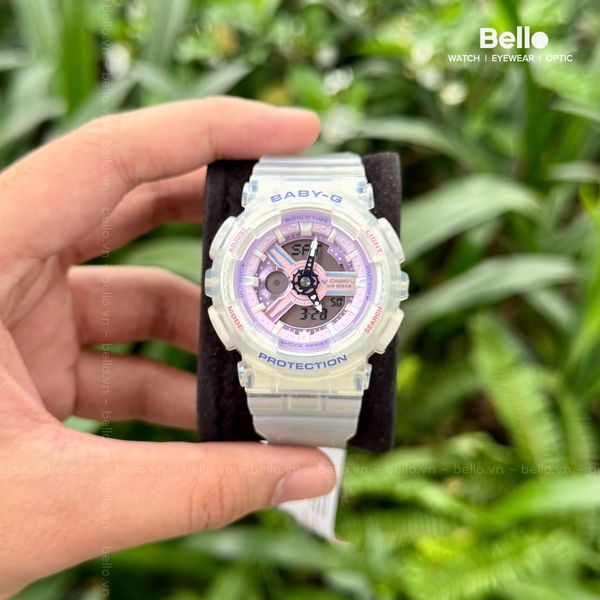  Casio Baby-G BA-110PS-7A - Uy tín từ 2009, Tem vàng chống giả, Bảo hành 5 năm, Pin miễn phí trọn đời 
