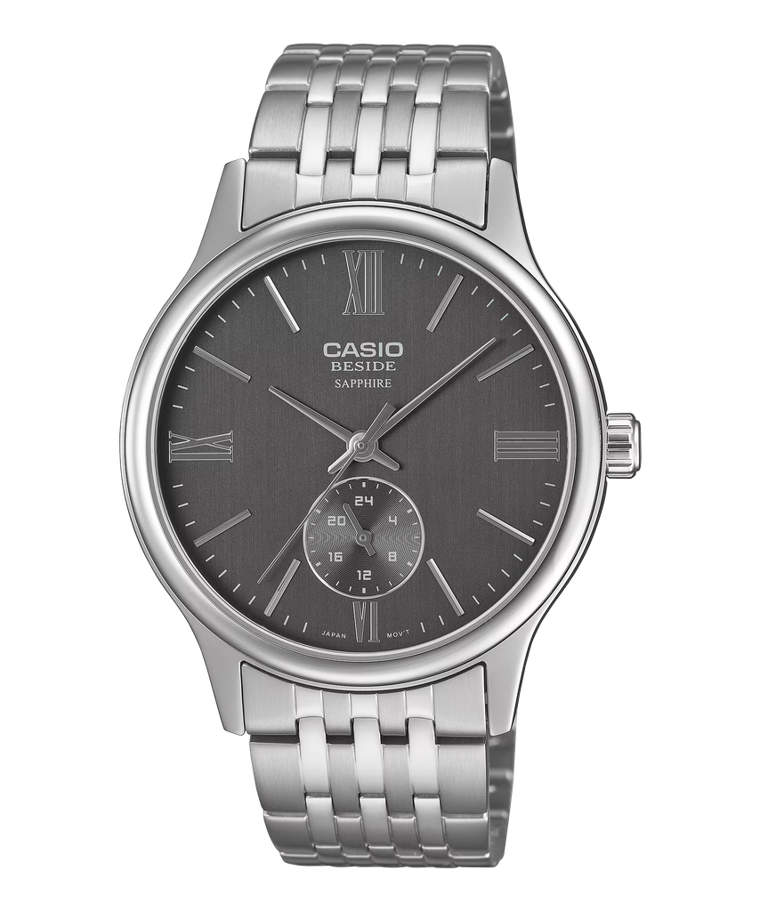  Casio Beside BMS-100D-8AV - Uy tín từ 2009, Tem vàng chống giả, Bảo hành 1 năm, Pin miễn phí trọn đời 