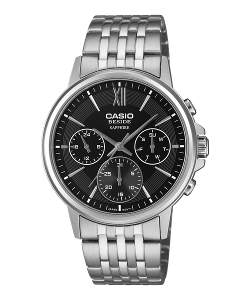  Casio Beside BMS-300D-1AV - Uy tín từ 2009, Tem vàng chống giả, Bảo hành 1 năm, Pin miễn phí trọn đời 