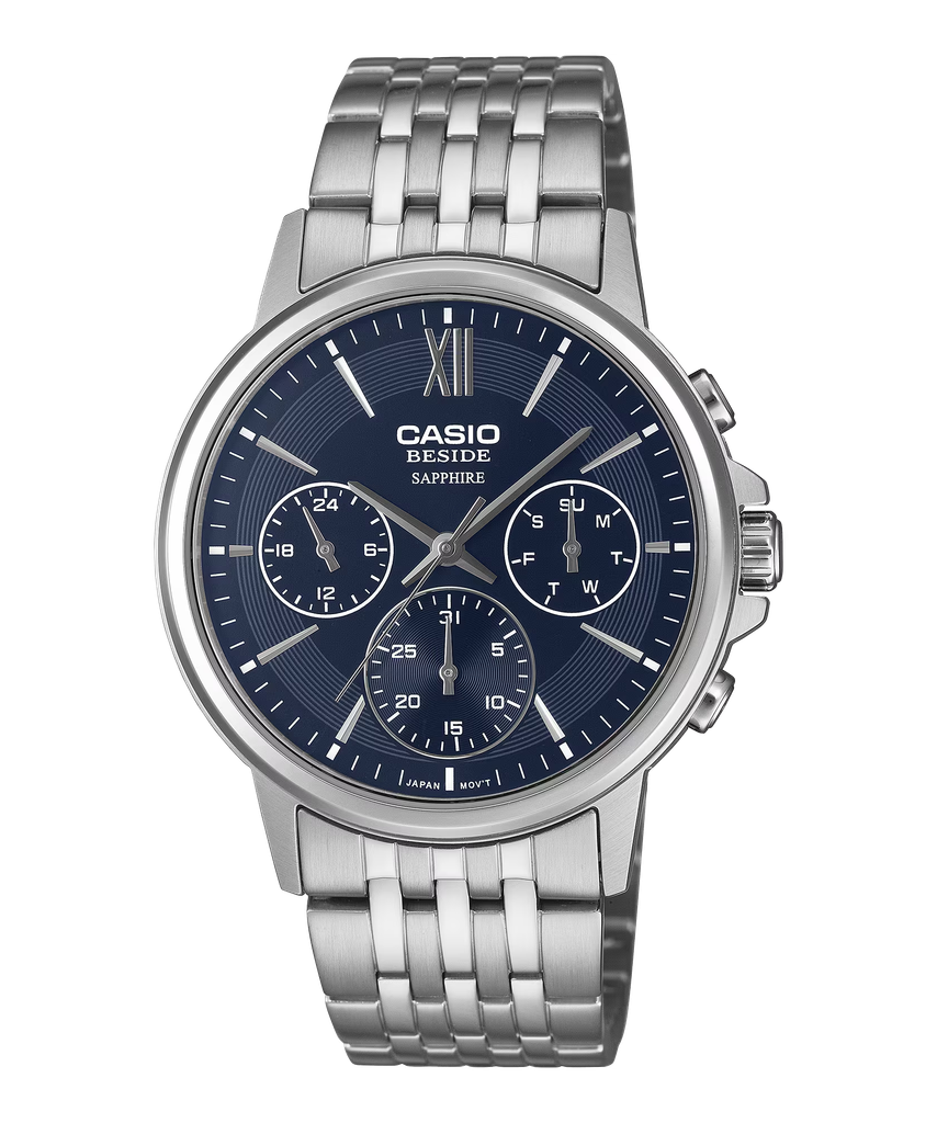  Casio Beside BMS-300D-2AV - Uy tín từ 2009, Tem vàng chống giả, Bảo hành 1 năm, Pin miễn phí trọn đời 