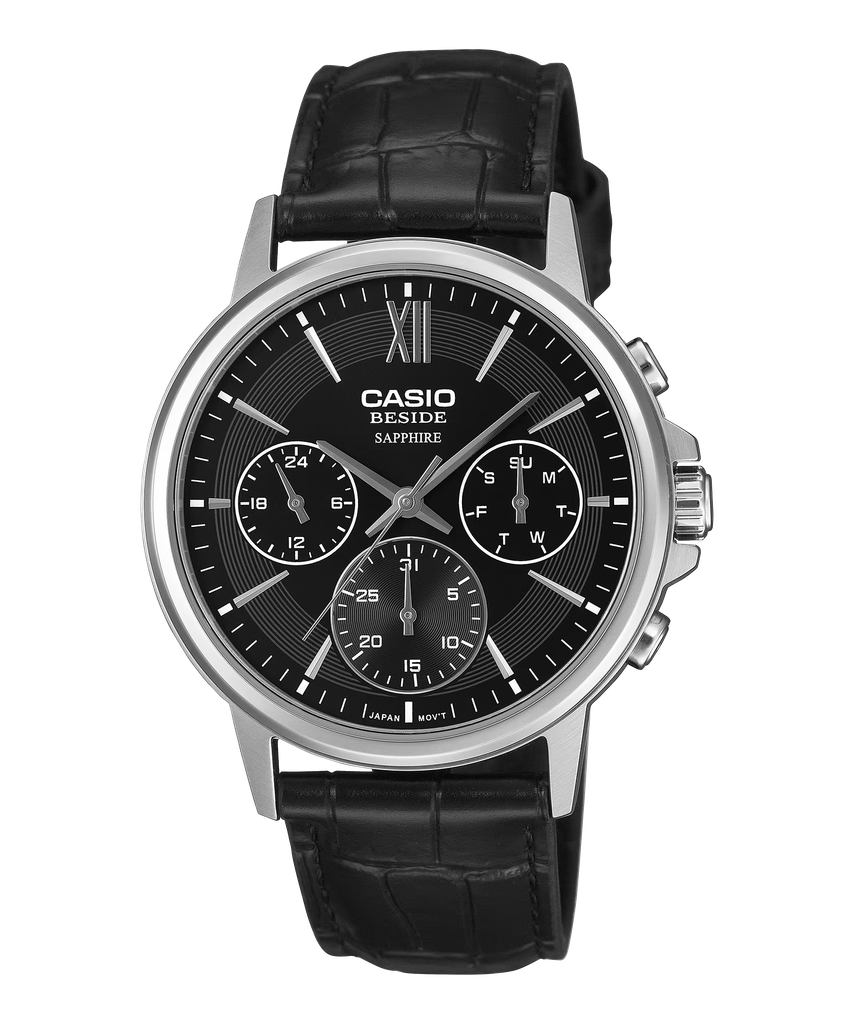  Casio Beside BMS-300L-1AV - Uy tín từ 2009, Tem vàng chống giả, Bảo hành 1 năm, Pin miễn phí trọn đời 