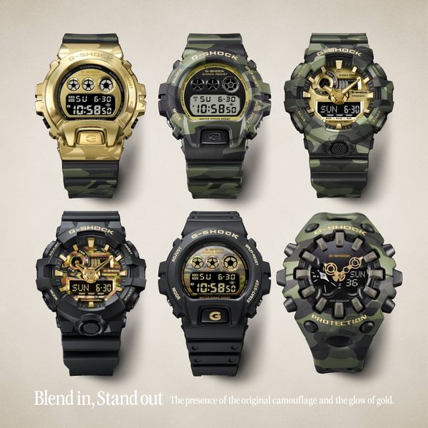  [LIMITED] G-Shock GA-700CMG-3A - Uy tín từ 2009, Tem vàng chống giả, Bảo hành 5 năm, Pin miễn phí trọn đời 