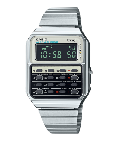  Casio CA-500WE-7B - Uy tín từ 2009, Tem vàng chống giả, Bảo hành 1 năm, Pin miễn phí trọn đời 