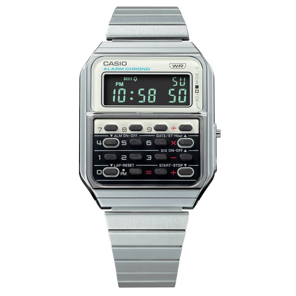  Casio CA-500WE-7B - Uy tín từ 2009, Tem vàng chống giả, Bảo hành 1 năm, Pin miễn phí trọn đời 
