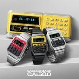  Casio CA-500WEGG-9B - Uy tín từ 2009, Tem vàng chống giả, Bảo hành 1 năm, Pin miễn phí trọn đời 