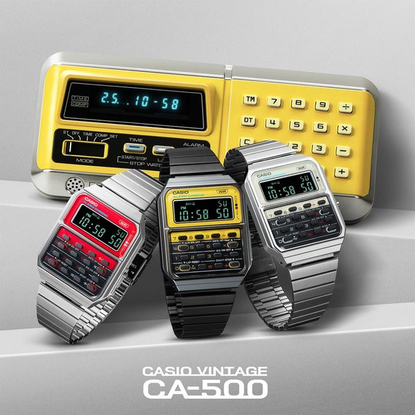  Casio CA-500WE-4B - Uy tín từ 2009, Tem vàng chống giả, Bảo hành 1 năm, Pin miễn phí trọn đời 