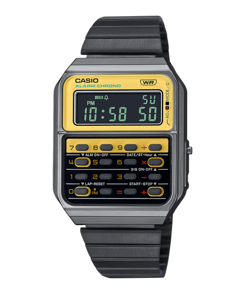  Casio CA-500WEGG-9B - Uy tín từ 2009, Tem vàng chống giả, Bảo hành 1 năm, Pin miễn phí trọn đời 