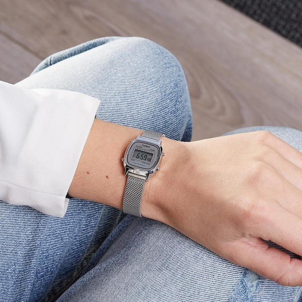  Casio LA670WEM-7DF - Uy tín từ 2009, Tem vàng chống giả, Bảo hành 1 năm, Pin miễn phí trọn đời 