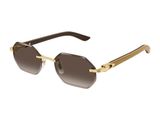  Kính Mát Cartier CT0439S 006 - Tặng kèm tròng kính Essilor Pháp, Liên hệ giá tốt Mrs.Hà 0948.74.5959 